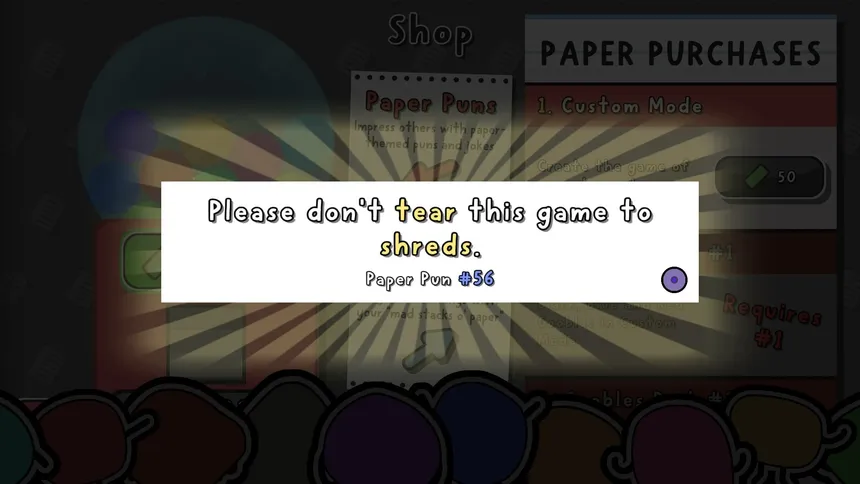 Скриншот 4 к игре The Paper Game