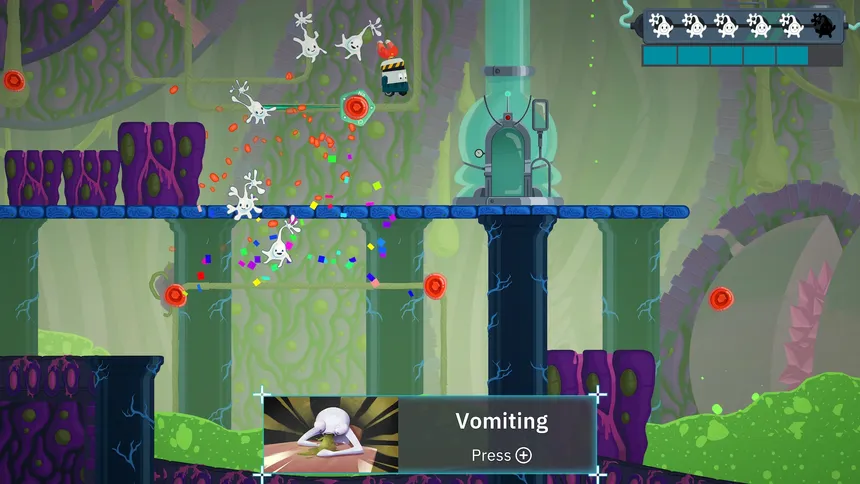 Скриншот 3 к игре Get-A-Grip Chip and the Body Bugs