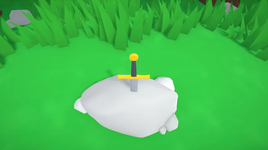 Скриншот 1 к игре The one who pulls out the sword will be crowned king