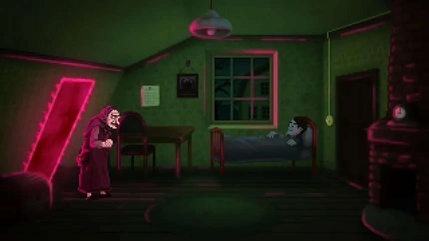 Скриншот 1 к игре Dreams in the Witch House