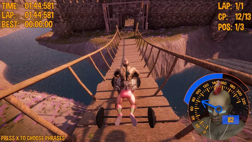 Скриншот 2 к игре Ultimate Muscle Roller Championship