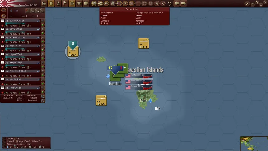Скриншот 1 к игре Warplan Pacific