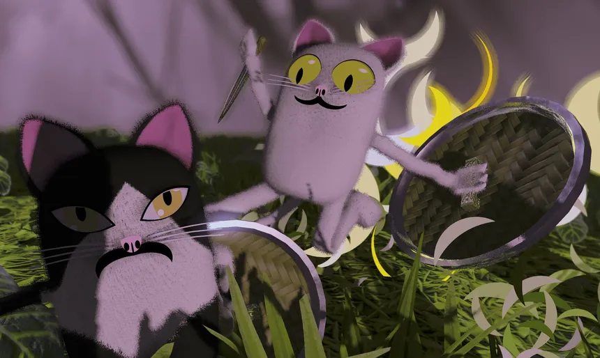 Скриншот 1 к игре Floppy Cat Adventures