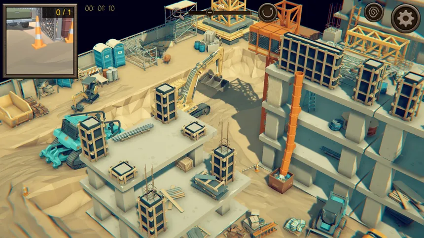 Скриншот 1 к игре Hidden Build Top-Down 3D