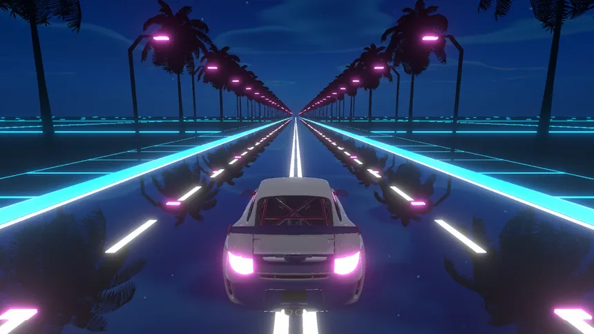 Скриншот 1 к игре Neon Racer