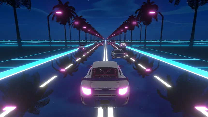 Скриншот 2 к игре Neon Racer
