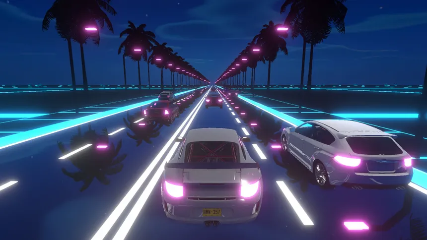 Скриншот 4 к игре Neon Racer