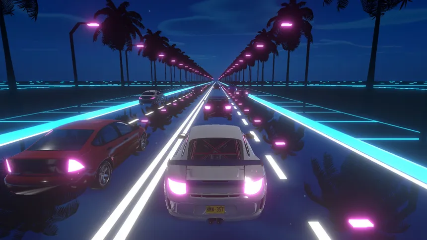 Скриншот 5 к игре Neon Racer