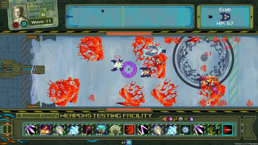 Скриншот 2 к игре Dr. Professor Scientist's Weapons Testing Facility