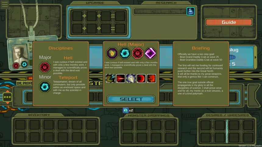 Скриншот 3 к игре Dr. Professor Scientist's Weapons Testing Facility