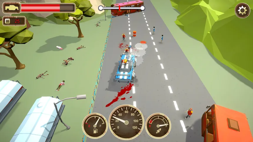 Скриншот 3 к игре Zombie Crush Driver
