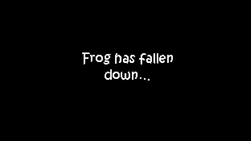 Скриншот 1 к игре Frog Fall Down