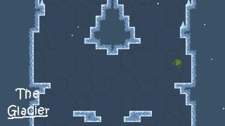 Скриншот 4 к игре Frog Fall Down