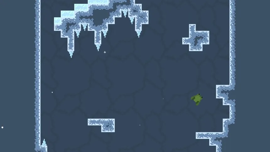 Скриншот 5 к игре Frog Fall Down