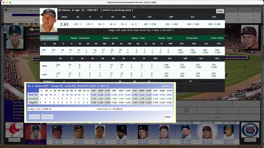 Скриншот 3 к игре Digital Diamond Baseball V10