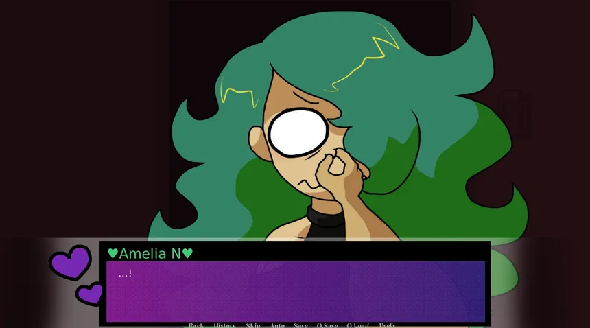 Скриншот 1 к игре Goth Dating Sim 2022