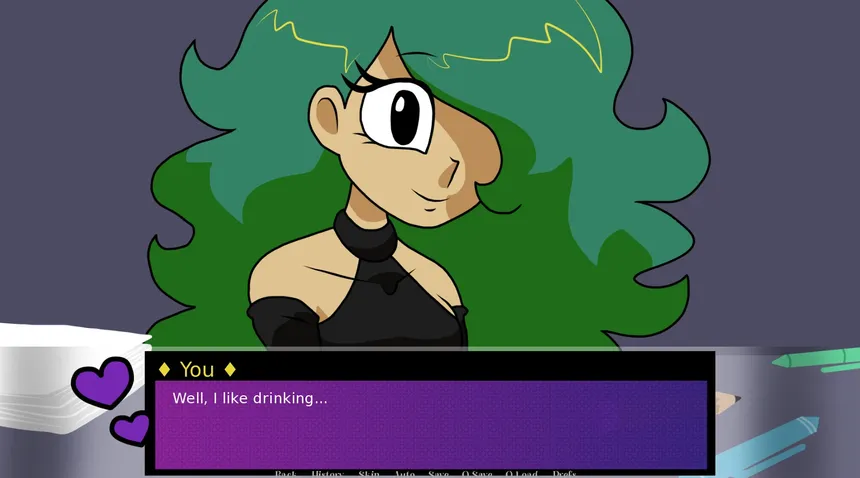 Скриншот 4 к игре Goth Dating Sim 2022