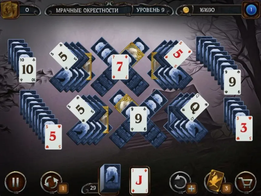 Скриншот 3 к игре Mystery Solitaire. The Black Raven 2