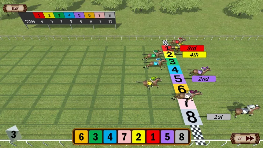 Скриншот 4 к игре Cruise Ship Horse Racing