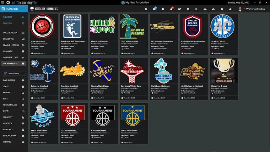 Скриншот 7 к игре Draft Day Sports: College Basketball 2022