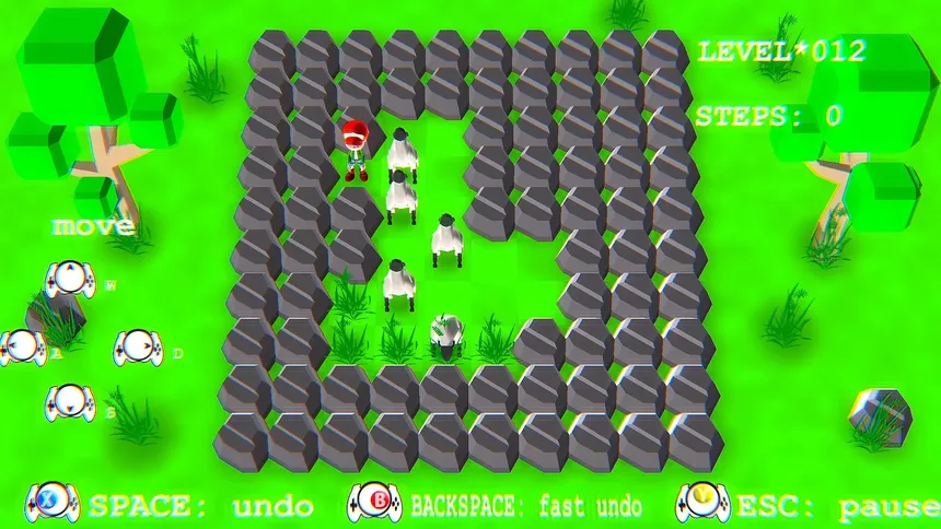 Скриншот 6 к игре Push the Sheep