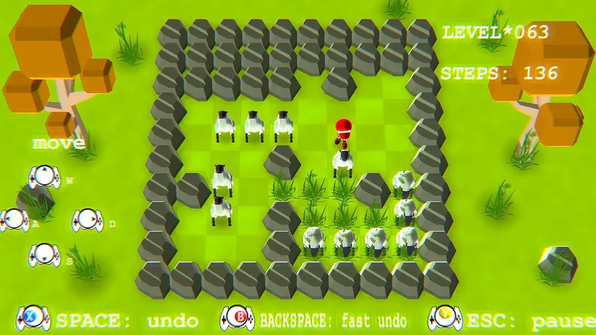 Скриншот 7 к игре Push the Sheep
