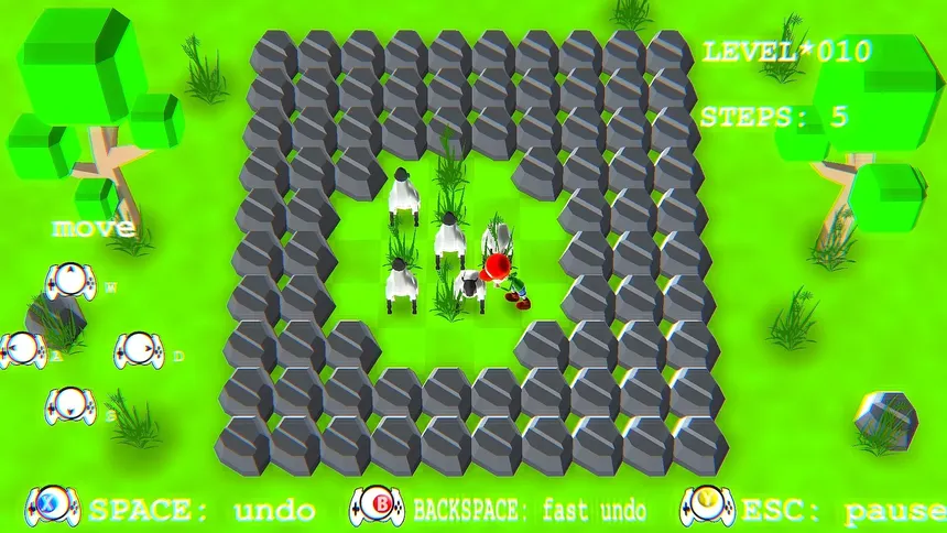 Скриншот 8 к игре Push the Sheep