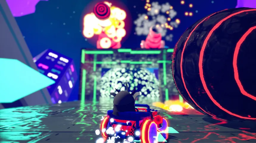Скриншот 3 к игре Synthwave Racers