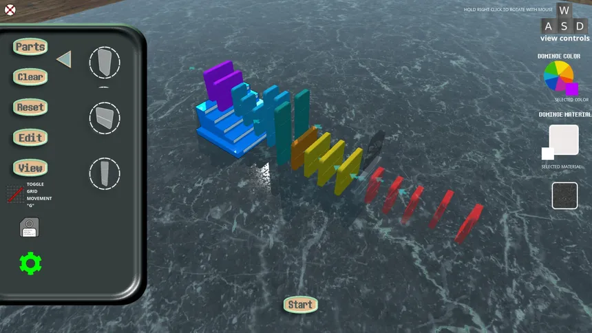 Скриншот 6 к игре Dominoes3D Simulator