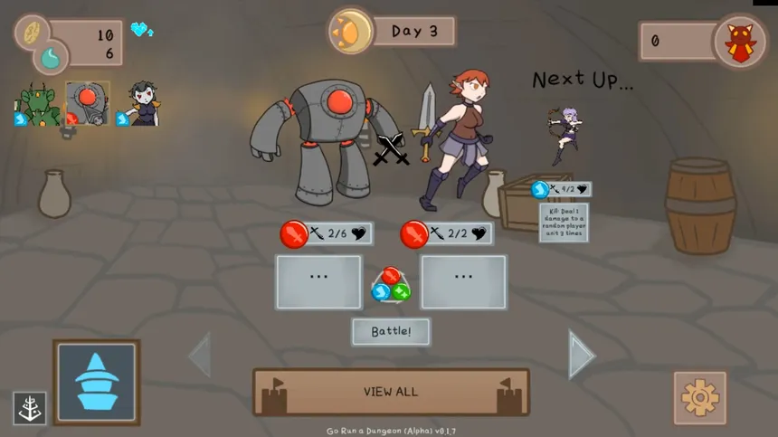 Скриншот 1 к игре Go Run a Dungeon