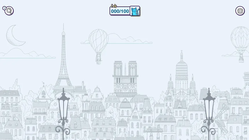 Скриншот 1 к игре Hidden Cats in Paris