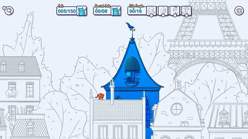 Скриншот 2 к игре Hidden Cats in Paris