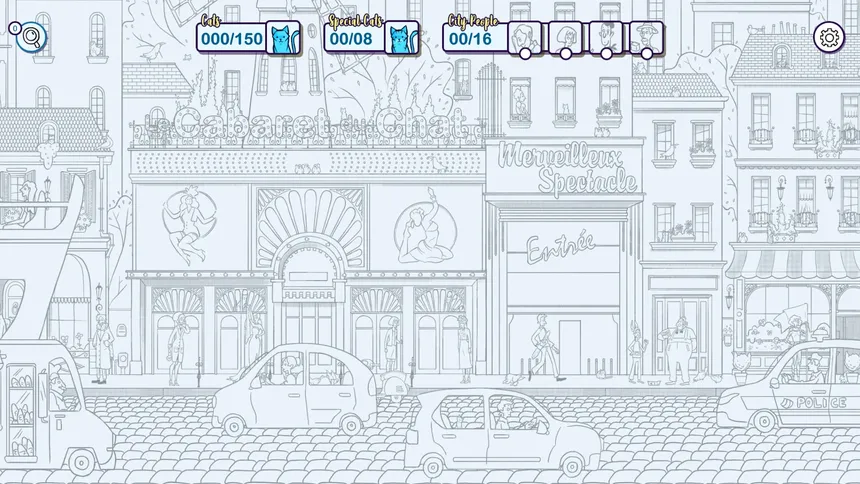 Скриншот 3 к игре Hidden Cats in Paris