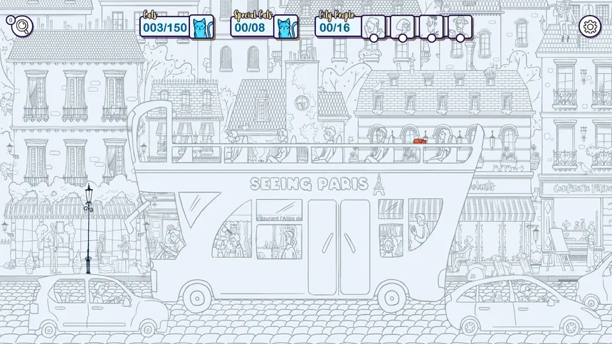 Скриншот 5 к игре Hidden Cats in Paris