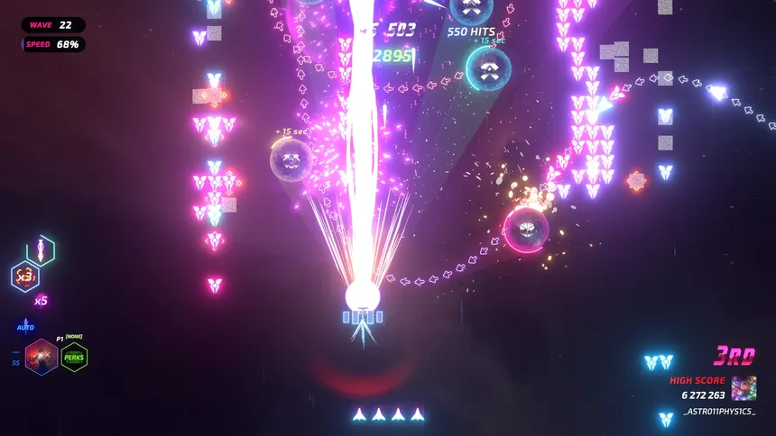 Скриншот 4 к игре WAVECADE