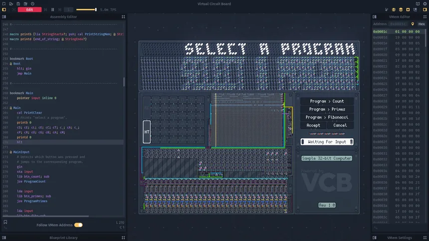 Скриншот 2 к игре Virtual Circuit Board