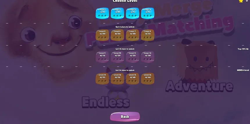 Скриншот 2 к игре Emoji Merge - Puzzle Matching