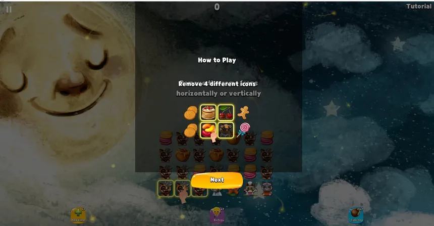 Скриншот 3 к игре Emoji Merge - Puzzle Matching