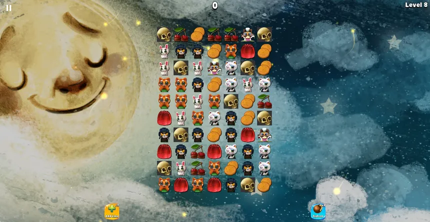 Скриншот 4 к игре Emoji Merge - Puzzle Matching