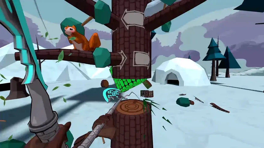 Скриншот 1 к игре Timberman VR