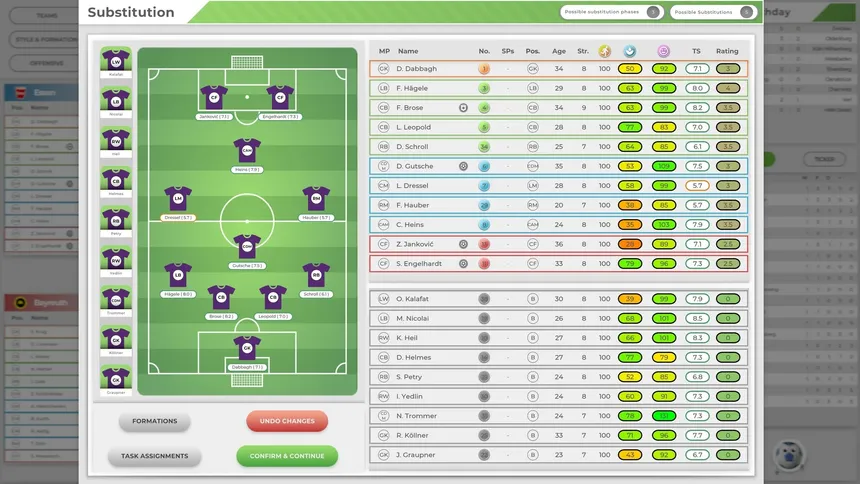 Скриншот 5 к игре GOAL! The Club Manager