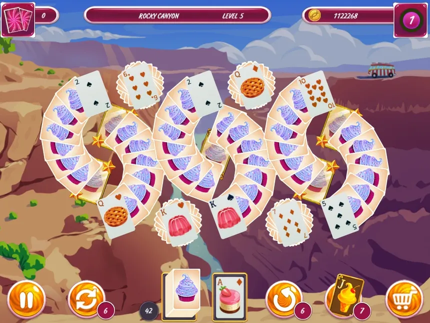 Скриншот 1 к игре Solitaire Bonbon