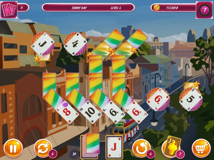 Скриншот 4 к игре Solitaire Bonbon