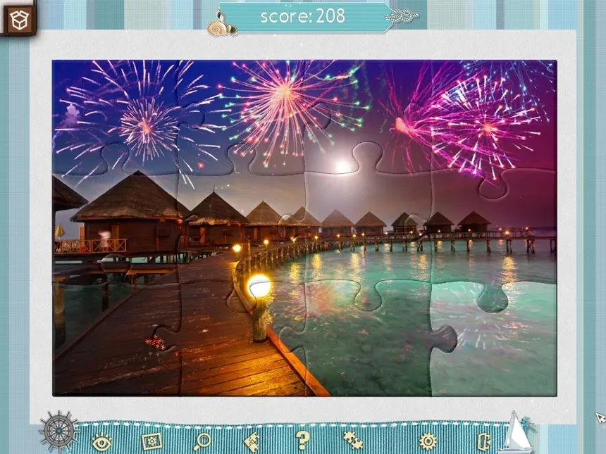 Скриншот 1 к игре Jigsaw Puzzle Beach Season
