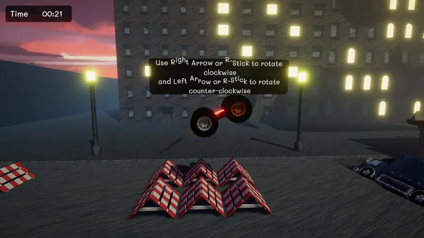 Скриншот 1 к игре Riki's Risky Ride