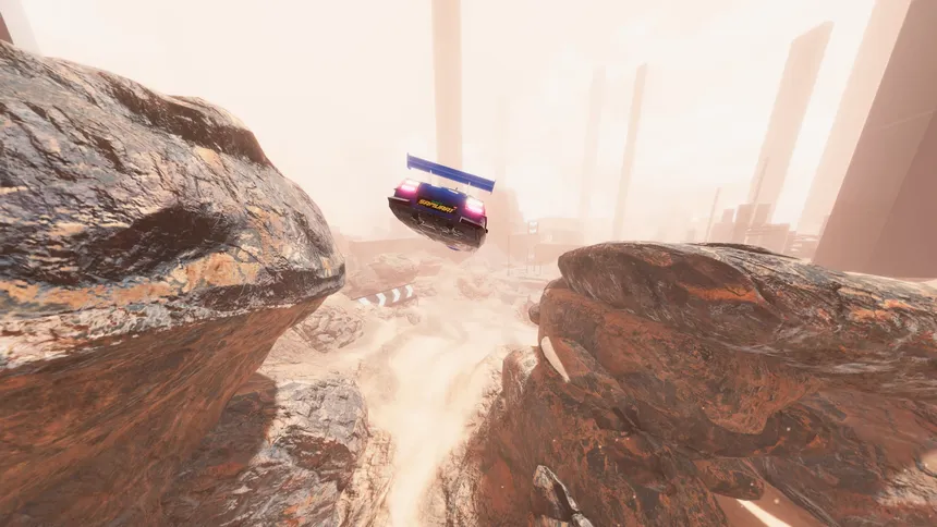 Скриншот 1 к игре Hovercars 3077: Подземные гонки