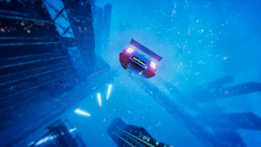 Скриншот 4 к игре Hovercars 3077: Подземные гонки