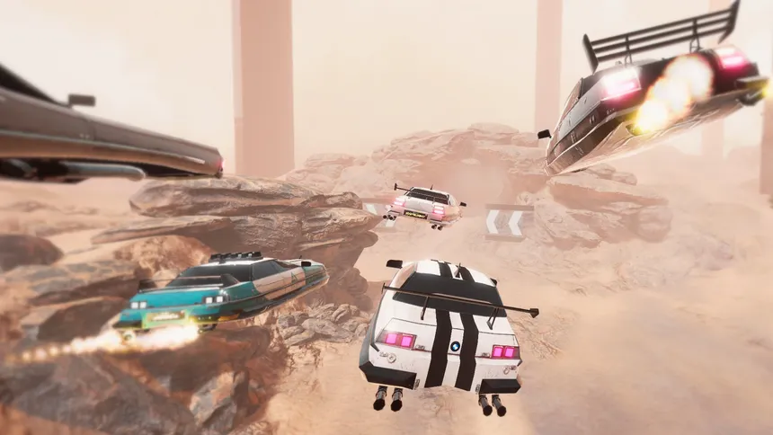 Скриншот 5 к игре Hovercars 3077: Подземные гонки