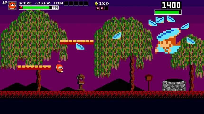 Скриншот 2 к игре Ninja JaJaMaru: The Great Yokai Battle + Hell