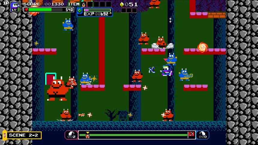 Скриншот 7 к игре Ninja JaJaMaru: The Great Yokai Battle + Hell